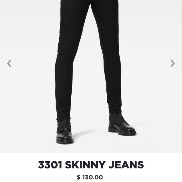 Black Denim Jeans - Picture 2 of 8